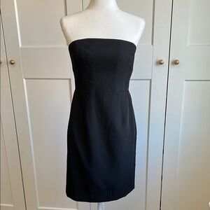 Milly Black Strapless Dress | 6